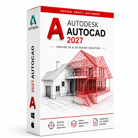 Autodesk Autocad 2027 Full Version Windows/Mac (Instant Download)