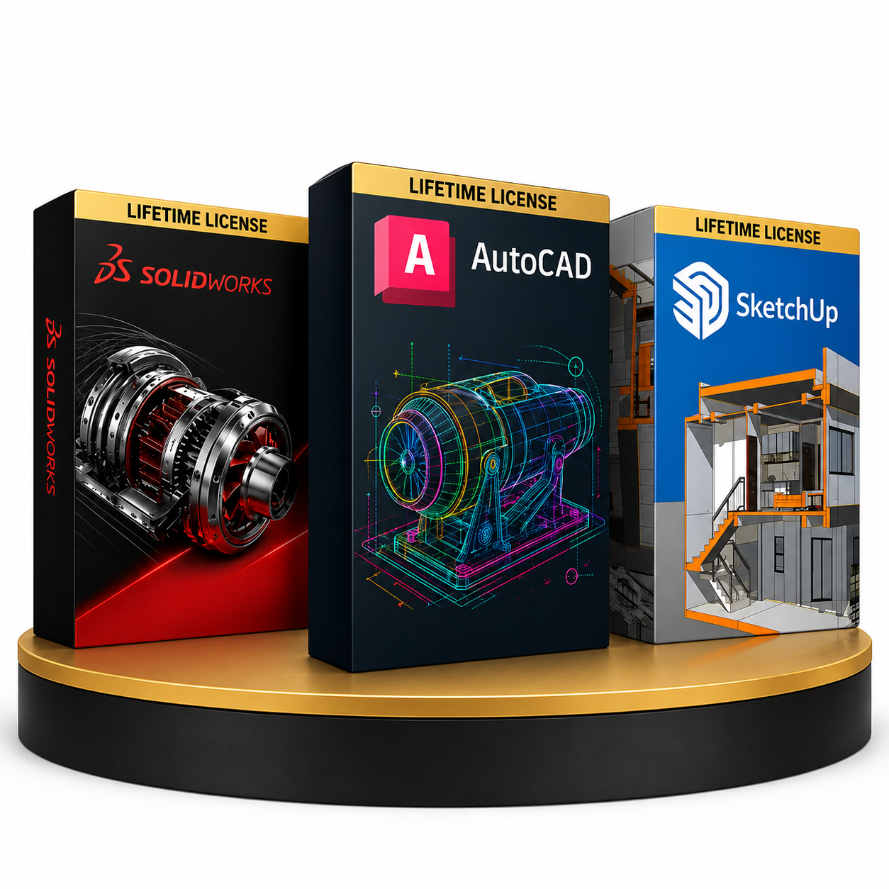 Professional CAD Software Pack 2026 (Instant Download)