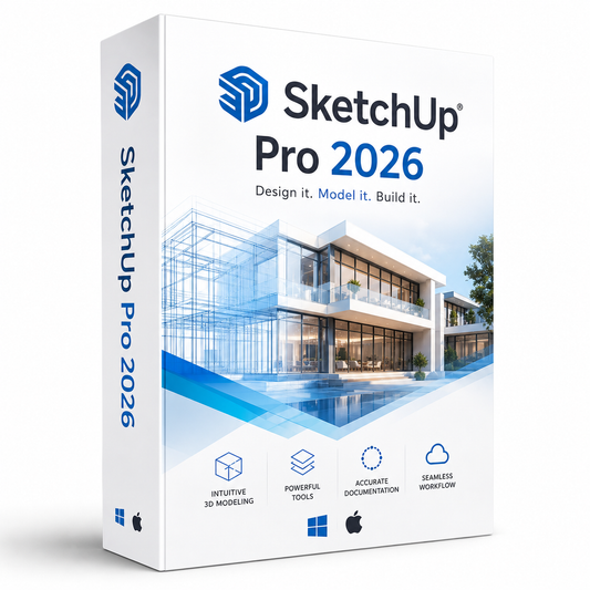 SketchUp Pro 2026 Full Version Lifetime (Instant Download) MacOS and Windows