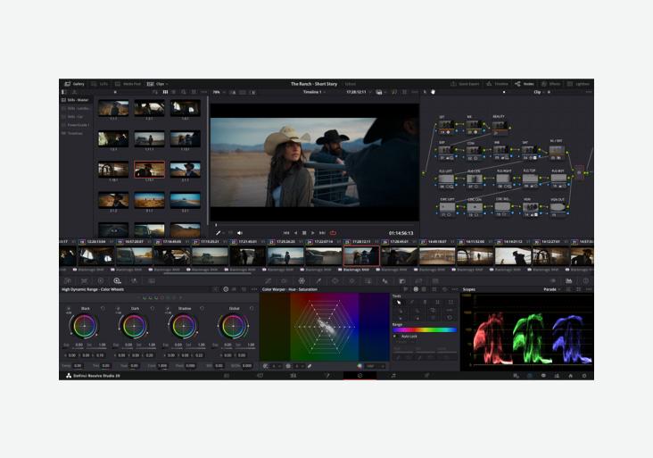 DaVinci Resolve Studio 21 Lifetime License for Mac & Windows
